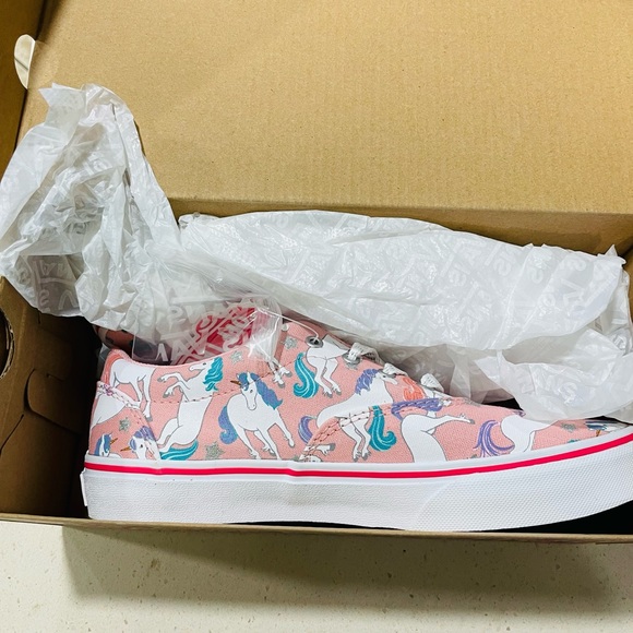 VANS DOHENY UNICORN SHOES GIRLS SIZE 4 - Picture 8 of 10